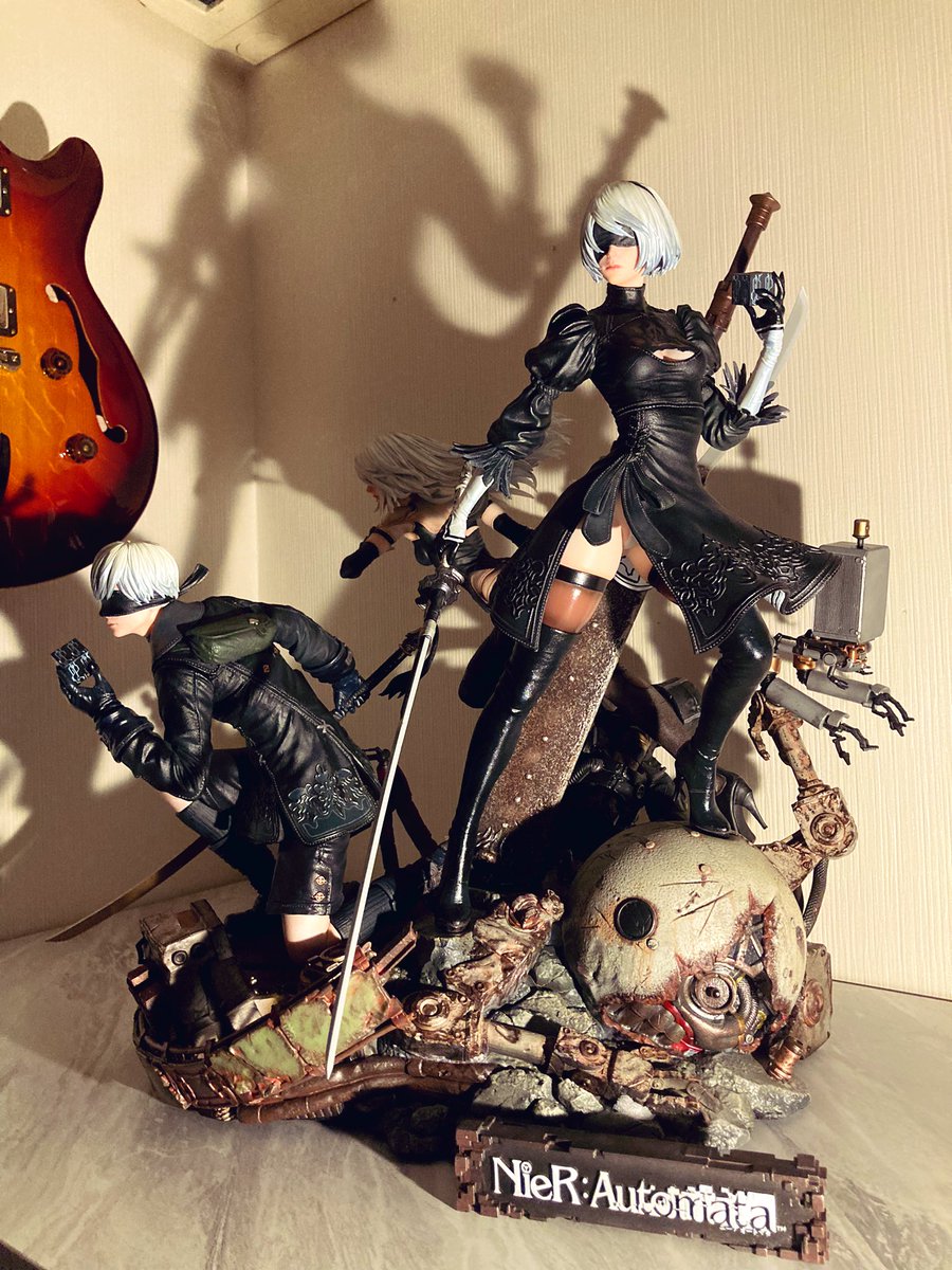 hata_advertisin's tweet photo. My new figure...
SQUARE ENIX MASTERLINE
NieR:Automata 1/4 Scale
DeluxeVer.
#SquareEnixMasterline
#スクエニマスターライン
#NierAutomata
#ニーアオートマタ https://t.co/4WRxohmL21