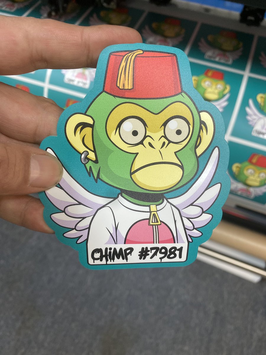SbyN_420's tweet photo. All Monkey Business Going On Over Here LFGG #chimpstrong @CronosChimpClub https://t.co/8gY9dxg90N