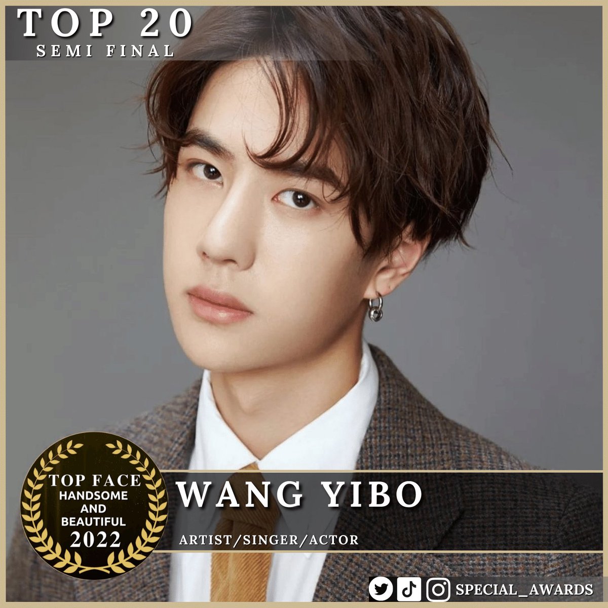 awards_special's tweet photo. VOTES TOP FACE 2022 TOP 20 SEMIFINAL

#WangYibo王一博
#KimSeokjin
#parkjimin 
#xiaozhan
how to: 

1) like your favorite nominated post
2) comment tags as much as possible in the comments column of your favorite nominated
3) share to all your social media
4) Share for #topface2022 https://t.co/FiB2Agf5ZE
