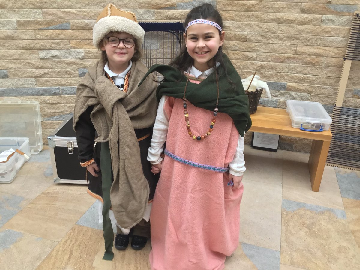 gainsparish's tweet photo. We got to dress up😀 Such good fun! Anglo Saxon fashion for everyone. @collectionusher #investigatelearning https://t.co/J5JCSkCytD