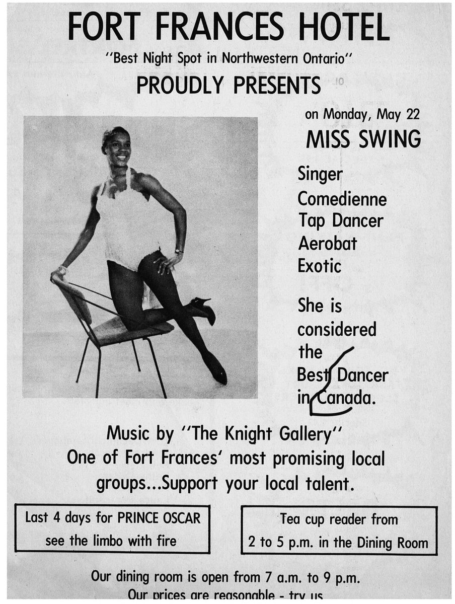 dancingblackca's tweet photo. Posters are a great resource to examine how images and language were used to attract audiences at to a performance featuring Black dancers. Visit our website to see more such materials 🎟 #CanadianDance #BlackHistory https://t.co/kDVPjtL4EW