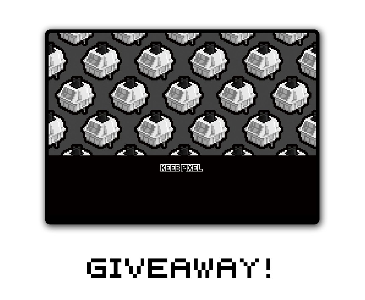 OLIVIOUS1224's tweet photo. I'm doing giveaway on my Instagram account. Go and leave a comment!

https://t.co/0nn6Gq5MH6

#pixelart #keyboardpad #Giveaway https://t.co/abFonHmvNG