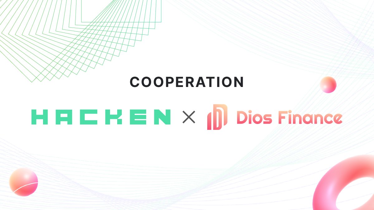 hackenclub's tweet photo. 💫Meet our new client - @DiosFinance, community-owned decentralized banking and finance ecosystem maximizing users' wealth through multi-chain capital efficiency DeFi 2.0 initiatives

🛡Results of SC audit performed  for Dios: well-secured project

👉More: https://t.co/sVKDCZeYb8 https://t.co/RadavoSdrN