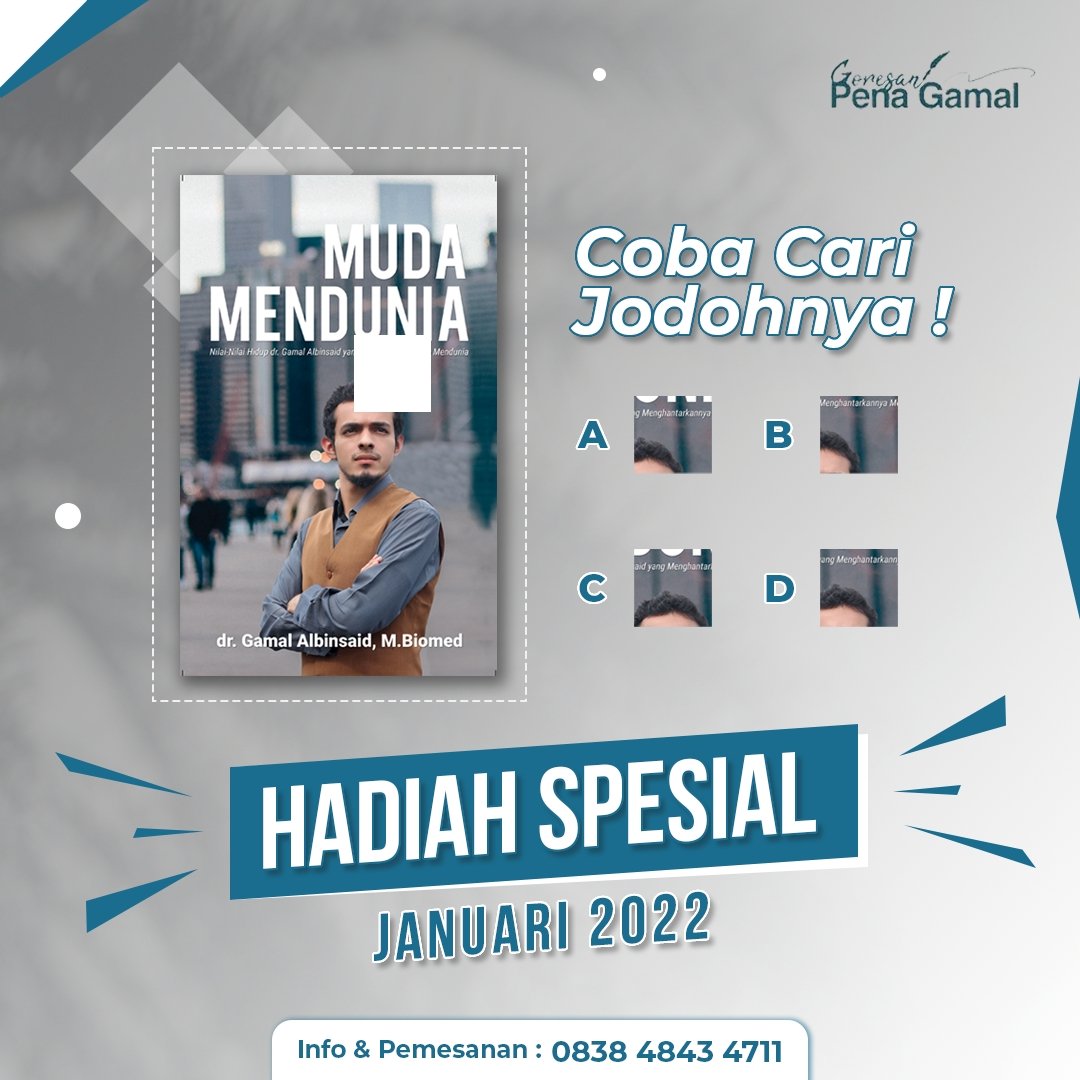 PenaGamal's tweet photo. Malem2 gabut gini better ikut kuis iseng-iseng berhadiah nih. Fix mata elang sih kalo kamu bisa! MiminPena tunggu reply/RTnya yaaa #giveaway #goresanpenagamal https://t.co/02XFK3tsok