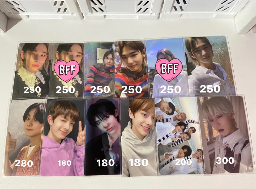 jwyprioz's tweet photo. wts lfb enhypen ph 

     ↳ #02z4sale 

   𓏔 onhand
   𓏔 mint condi
  𓏔 can tingi
   𓏔 sco , ggx 

wts lfb ni-ki photocards jungwon charybdis sunoo hype selca https://t.co/dUBwX5JcqU