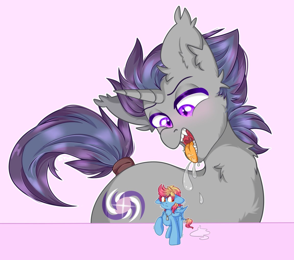 etoz16's tweet photo. behind, little pony! :0 

#MLP #vore #mylittlepony https://t.co/vma3PK7rVs