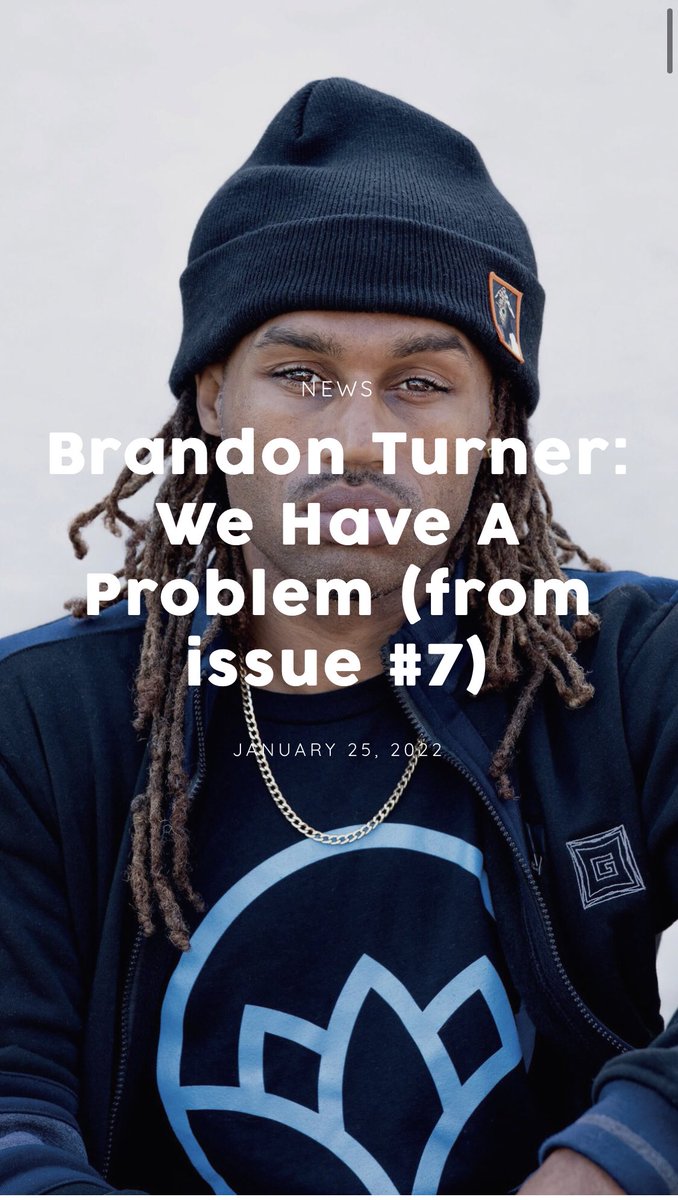 Our interview with <a href="/SK8MAFIA4LIFE/">SK8MAFIA</a>’s Brandon Turner from our 7th issue is now online on our website! Click the link below to read the full interview ⬇️

skateism.com/brandon-turner…

#skatetwitter