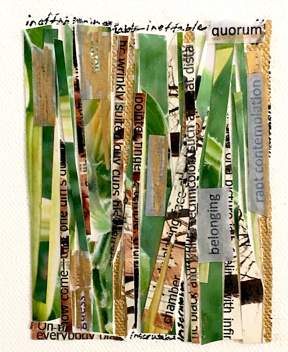 and_chaney's tweet photo. "quorum" #visualpoem #collage https://t.co/s26eo44UB5