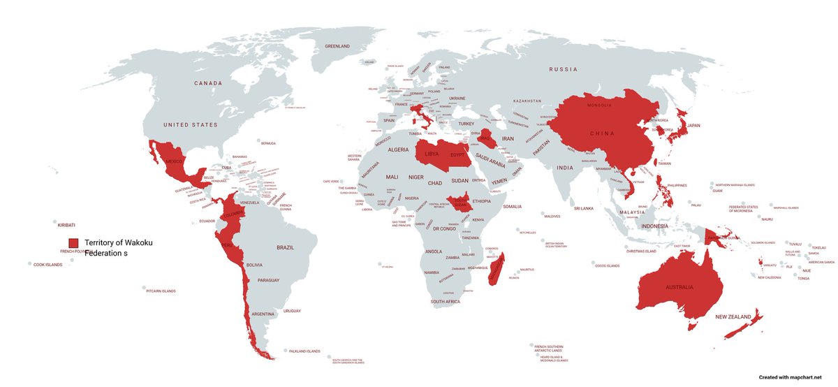 Commonwealth Empire of Wakoku(陽元連邦帝国 MFA) tweet media