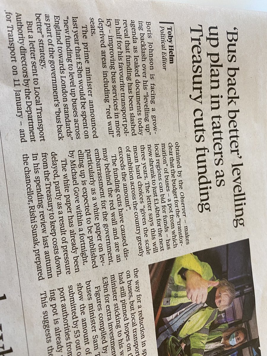 jackielibdem's tweet image. Dreadful news as #BusBackBetter original £3bn fund promised by PM has been cut by more than half to just £1.4bn- nowhere near the expected bids reaching £7bn bids to date. Yet again promises broken- and time spent by LA’s leading to disappointment - ultimately for residents too