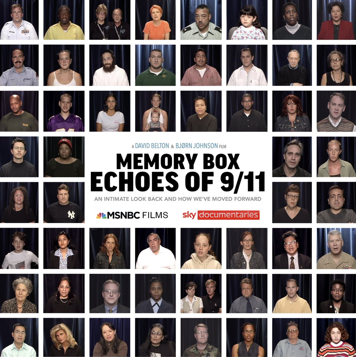 "Startling &amp; original" 𝐃𝐚𝐢𝐥𝐲 𝐌𝐚𝐢𝐥

"Much more than a 9/11 film" 𝐘𝐀𝐇𝐎𝐎

"Remarkable" 𝐓𝐡𝐞 𝐆𝐮𝐚𝐫𝐝𝐢𝐚𝐧

"Few 9/11 documentaries are as powerful as this" 𝐓𝐡𝐞 𝐓𝐢𝐦𝐞𝐬

'𝐌𝐞𝐦𝐨𝐫𝐲 𝐁𝐨𝐱: 𝐄𝐜𝐡𝐨𝐞𝐬 𝐨𝐟 𝟗/𝟏𝟏’ is on  <a href="/NOW/">NOW</a> TV ahead of the #TV #BAFTAS
