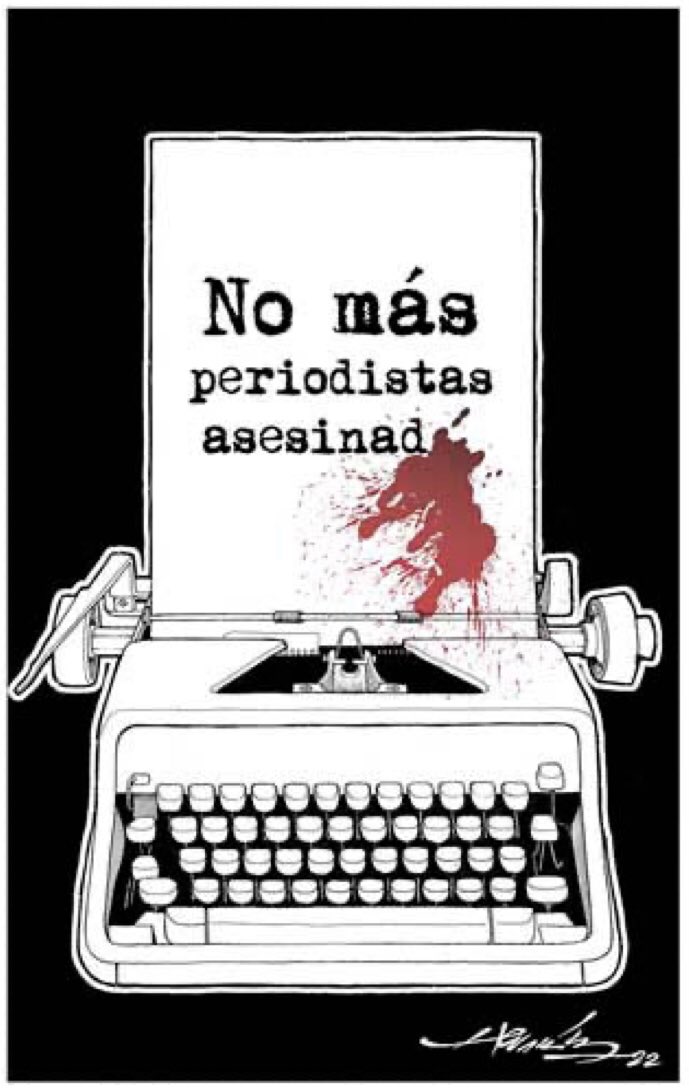 RT @El_Chamuco: Letra muerta.

Cartón de @monerohernandez en @lajornadaonline. https://t.co/ANGSaXmdmv
