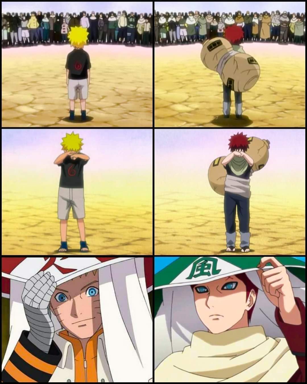 Boruto Explorer - Tal pai, tal filho. Naruto e Gaara iam