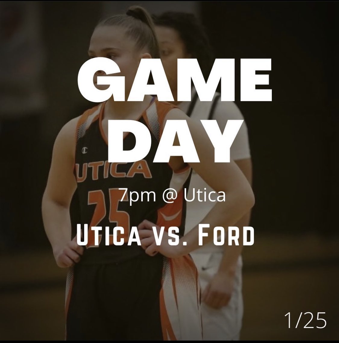 TheUticaTribe's tweet photo. @uticagirlsbball 🆚 little sister tonight😈
Theme: Blackout🖤🖤🖤
#beatford https://t.co/w2cieN8GN9