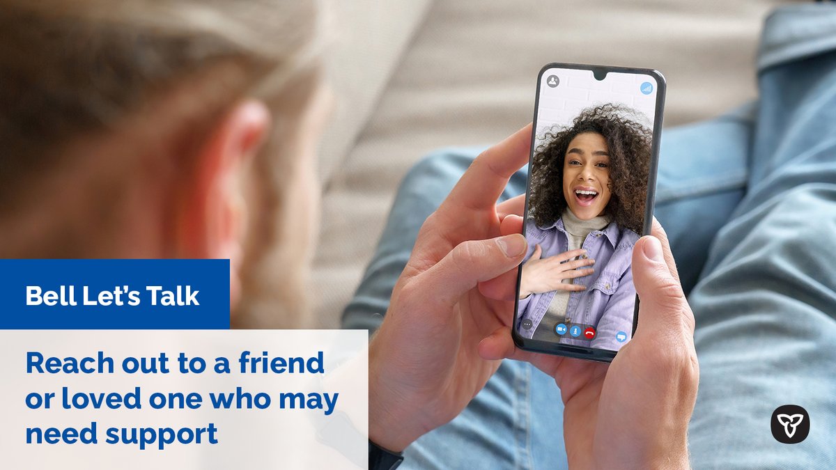 Tomorrow is #BellLetsTalk Day. <a href="/Bell_LetsTalk/">Bell Let's Talk</a> will donate 5¢ to Canadian #MentalHealth initiatives for every related tweet.

Let’s continue to be there for each other. Call or text a loved one who may need support. 

Learn more at letstalk.bell.ca/en/