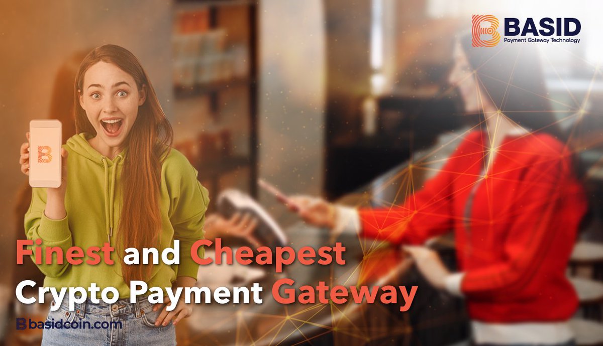 #BASID clients and users can use of cryptocurrencies for business transactions, specifically e-commerce. As we aim to facilitate crypto payments 💵 without any hassle, we intend to be the finest and cheapest #crypto payment gateway in the market.

#BASIDCoin #PaymentGateway