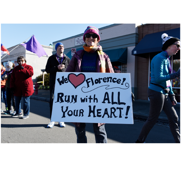Now that we have mostly defrosted from this weekend’s snow, let’s take it back to 2017!  Head over to florenceforth.org today to register and learn all about our amazing volunteers and AE patients and their families in our latest blog.