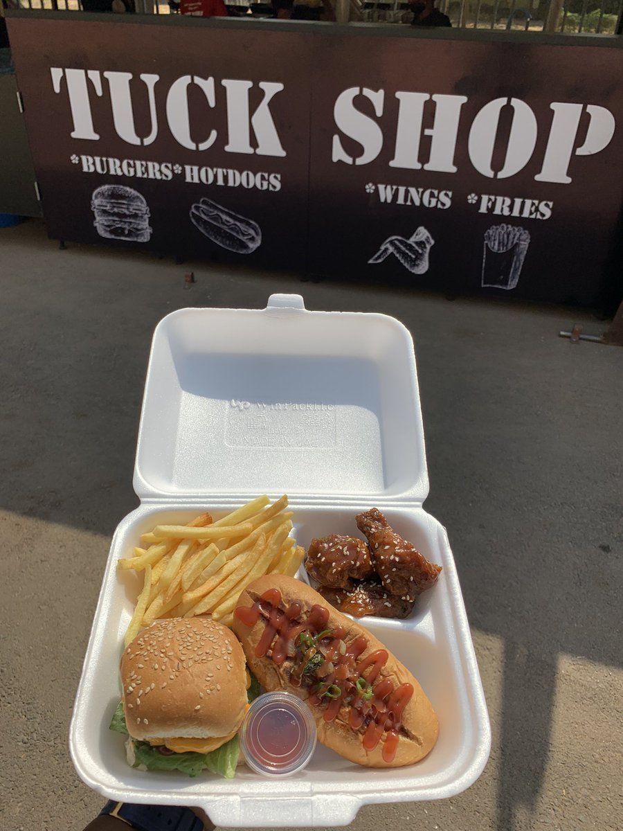 Tuck_shop_'s tweet photo. The glorious Full platter 
Burger.hotdog.Wings.fries-3000 https://t.co/JWGpIidS4j