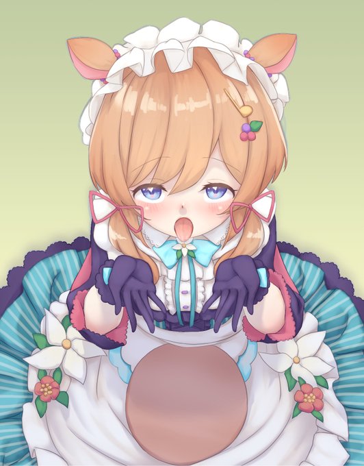 🔞お題箱より、
el-cnfrちゃんが口を開けてぶっかけ待ちしてる
+出し後 