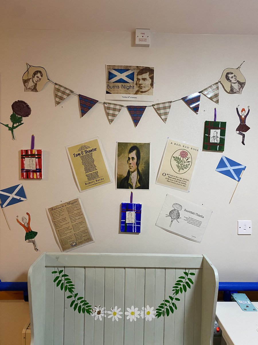 🏴󠁧󠁢󠁳󠁣󠁴󠁿 Happy Burns night 🏴󠁧󠁢󠁳󠁣󠁴󠁿                         Here is some of our lovely Scottish Art work we have working on together on the lead up to Burns night                                       #activities #Art #BurnsNight #scotland #RobertBurns