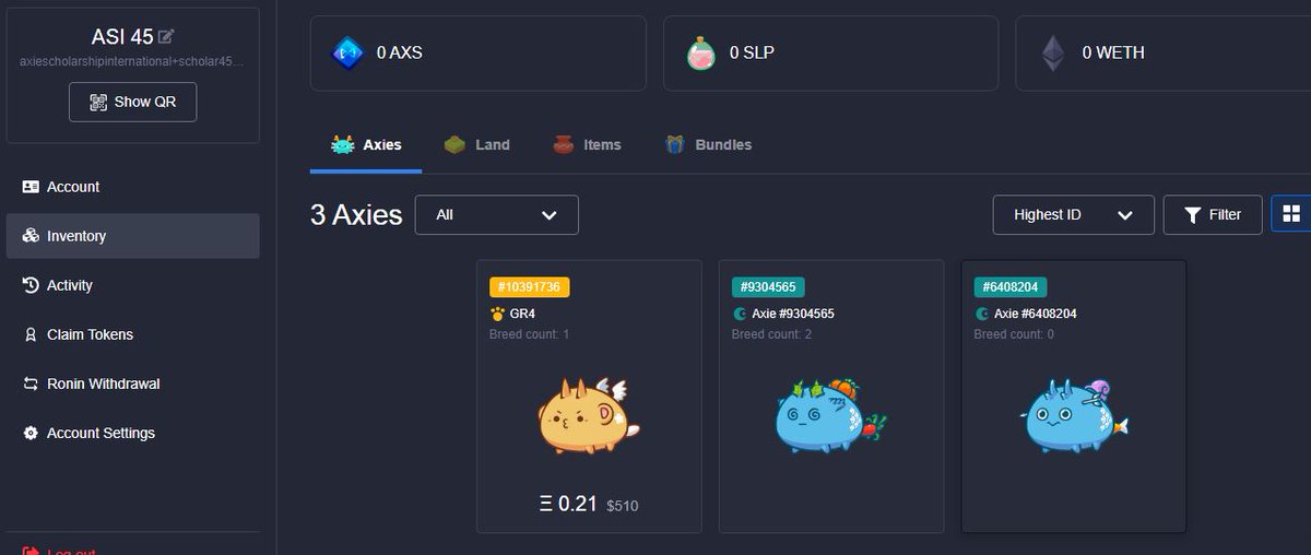Axies Collection tweet media