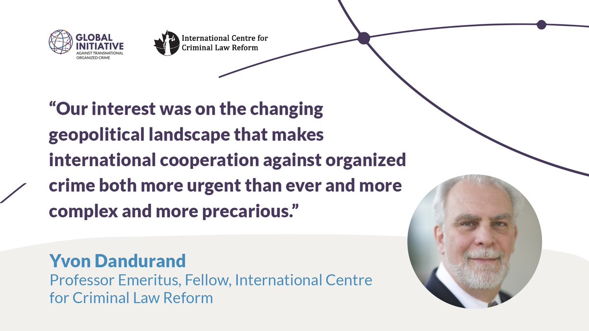🌐 The #organizedcrime landscape is changing rapidly. But existing #cooperation regimes are ineffective at tackling the issue at the same speed.

Read <a href="/YvonDandurand/">Yvon Dandurand</a> and <a href="/JessicaJahn/">Jessica Jahn</a>'s report to find out how this is affecting the manifestation of #UNTOC 👇
globalinitiative.net/analysis/inter…