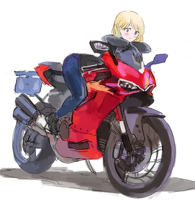 車好きがミリしらで描いた貴重なバイク 