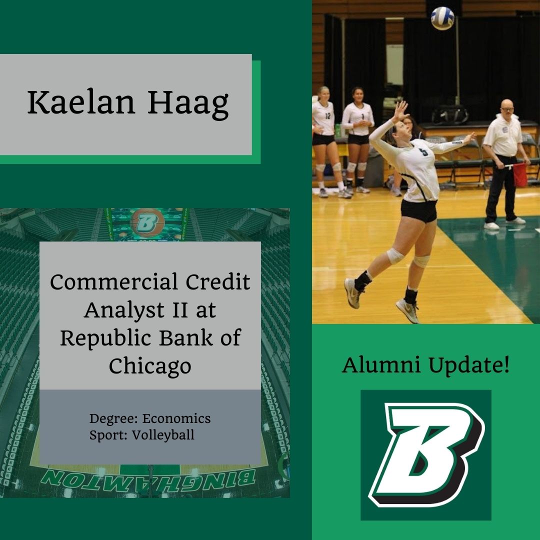 Alumni Update! #onceabearcatalwaysabearcat 
<a href="/Binghamton_VB/">Binghamton Volleyball</a>