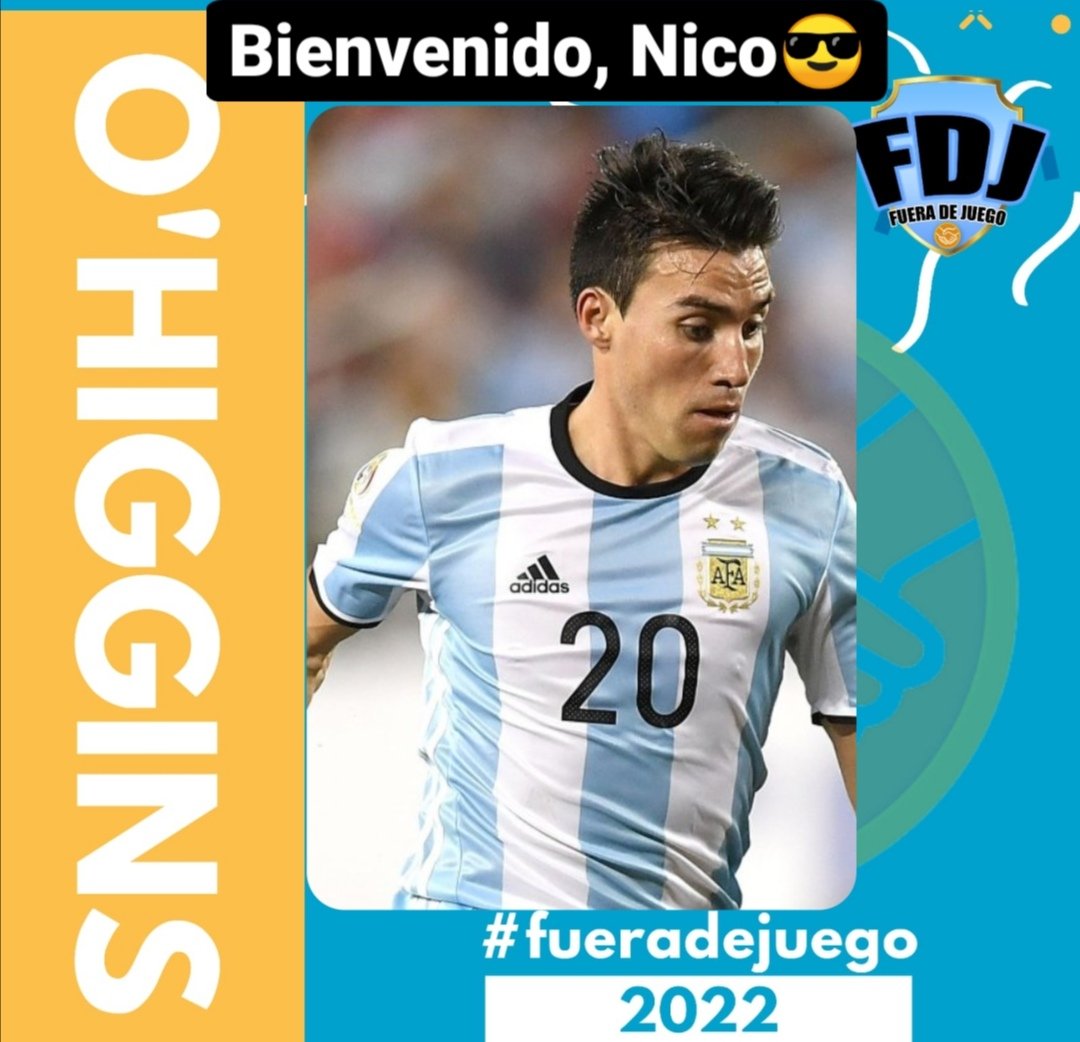 fueradejuegoBFM's tweet photo. Éste CM tuiteará totalmente alcoholizado 🥳🤪🥴
Nico Gaitán llegó a acuerdo con @ohigginsoficial y será jugador celeste durante 2022. Es la contratación más rimbombante de los últimos años e ilusiona a los hinchas  para tener una gran temporada.
.
.
.
#SiempreAdelantados https://t.co/dPUsuh8etA