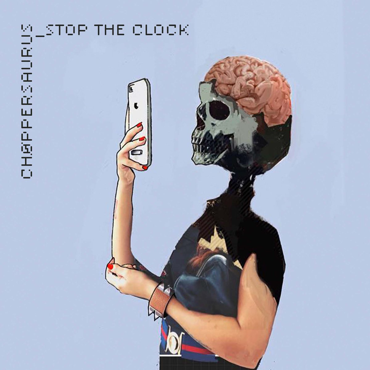 choppersaurus's tweet image. In our 10th year recording as a duo, the Chøppers are proud to announce a new single and album. Stop The Clock will be released on 1st Feb followed by a 7 track long player: Bow Down.
Pre Save link to follow this week.
Artwork #darcartz