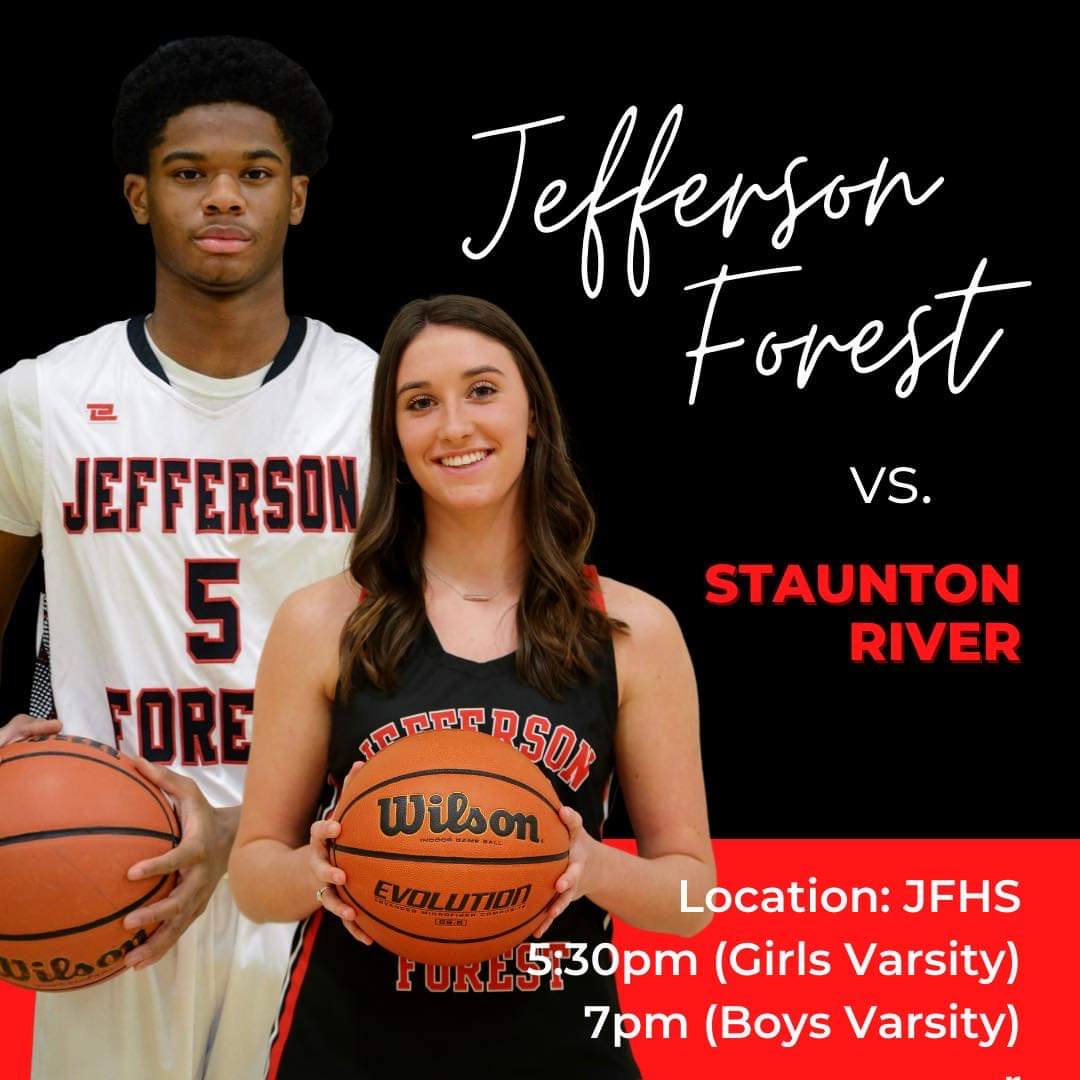 Join us at home as the Cavs take on SRHS! Varsity Girls play at 5:30 followed by Varsity Boys at 7.  Let's Go!!   <a href="/JFHSsports/">JFHS</a> <a href="/hypeplatoon/">Hype Platoon™</a> <a href="/jmonroe412/">Jeff Monroe</a> <a href="/jf_basketball/">Lady Cavs Basketball</a>