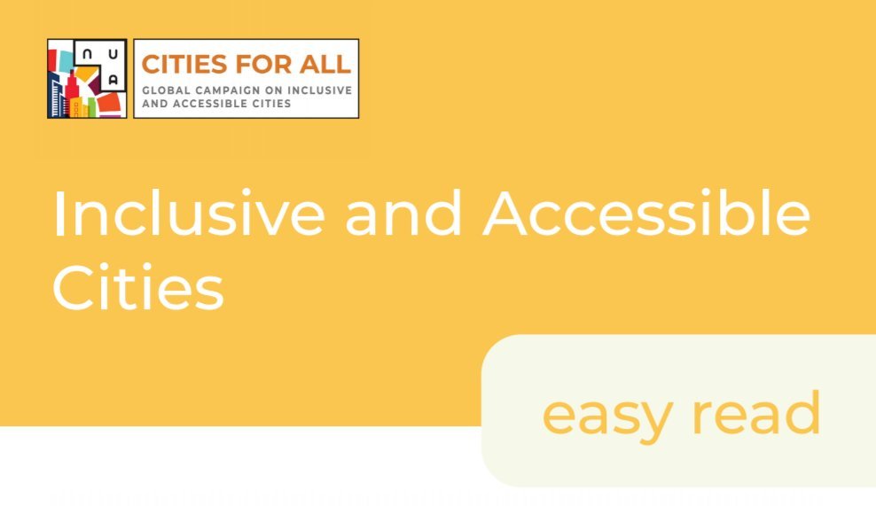 The leadership + partnership with @UCLG_Saiz + @uclg_org team advances #inclusionforall. We #listentocities and empower #localgov leaders with 1) peer support, 2) tools and 3) knowledge. @WorldEnabled #cities4all #CitiesAreListening #localgov #Training PM me to learn more! https://t.co/h7ZaxpO2Oh