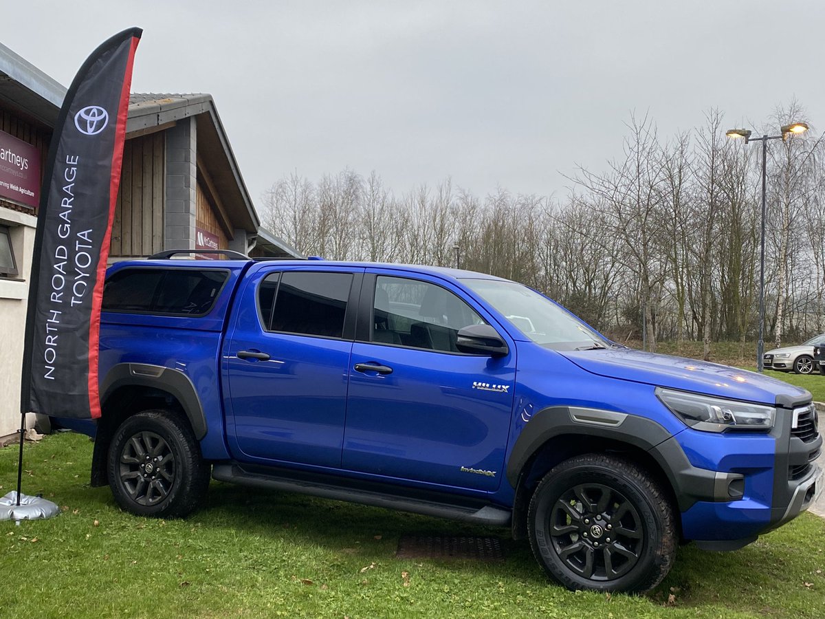 2022 Toyota Hilux is on display at Brecon livestock market. Call and see Jason today for a quote on a new Hilux. If you can’t get there today he’s back there Friday with the Hilux.