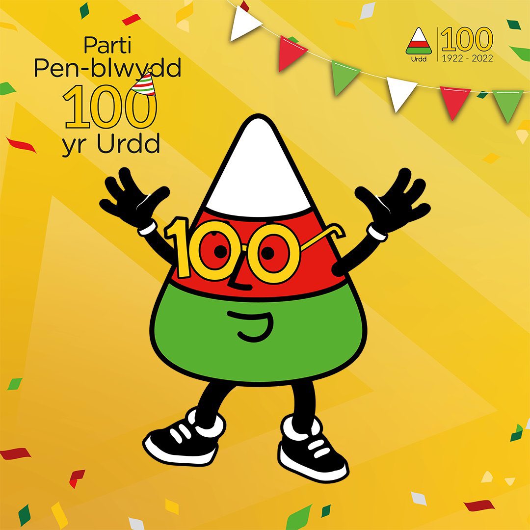 WalesGreenParty's tweet photo. Penblwydd hapus @Urdd 🥳 

Gobeithio bod pawb ar draws Cymru yn dathlu'r gamp anhygoel hon gyda chi.

🏴󠁧󠁢󠁷󠁬󠁳󠁿 💚

Happy birthday @Urdd 🥳

We hope everyone across Wales is celebrating this incredible achievement with you. https://t.co/AfDX0LFSfx