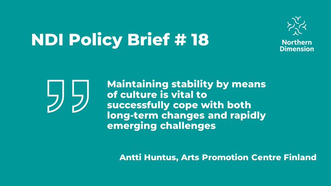📣Our latest _Institute Policy Brief is out now:Culture must be recognized as a driver of sust....