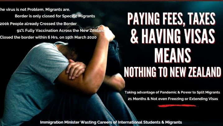 SanataniDoctor's tweet photo. Extend visas of migrants stuck offshore from 22 months. 
#NZmigrantsstrandedoffshore
@jacindaardern @KrisinMana @DrSJaishankar
@EricaStanfordMP @RMarchNZ
@MEAIndia @NZGreens @NZNationalParty @nzlabour @nzherald @NZStuff @RtHon_JohnKey @NZHumanRights @RMarchNZ @NZinIndia https://t.co/AYeKbcvoKF