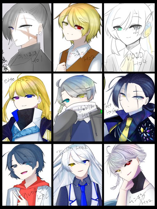 オッドアイのtwitterイラスト検索結果