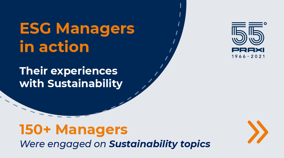 Come le aziende stanno affrontando il tema della #Sostenibilità? Com'è distribuito il peso delle attività #ESG nelle organizzazioni? Quali competenze deve avere un ESG Manager? Vai alla survey: bit.ly/3IBz8jK
#praxiESG #praxi