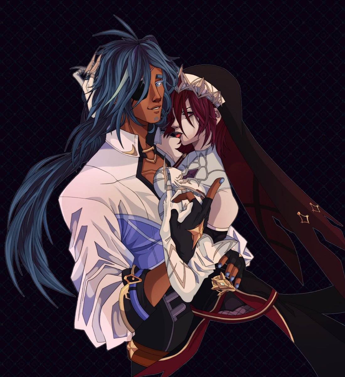 CATMaD7's tweet photo. Some little old KaeRosa fanart
Love them with all my heart,,,

#Kaeya #Rosaria #原神 #GenshinImpact #Rosakae #Kaesaria #Kaerosa https://t.co/pVMZVNrXHg