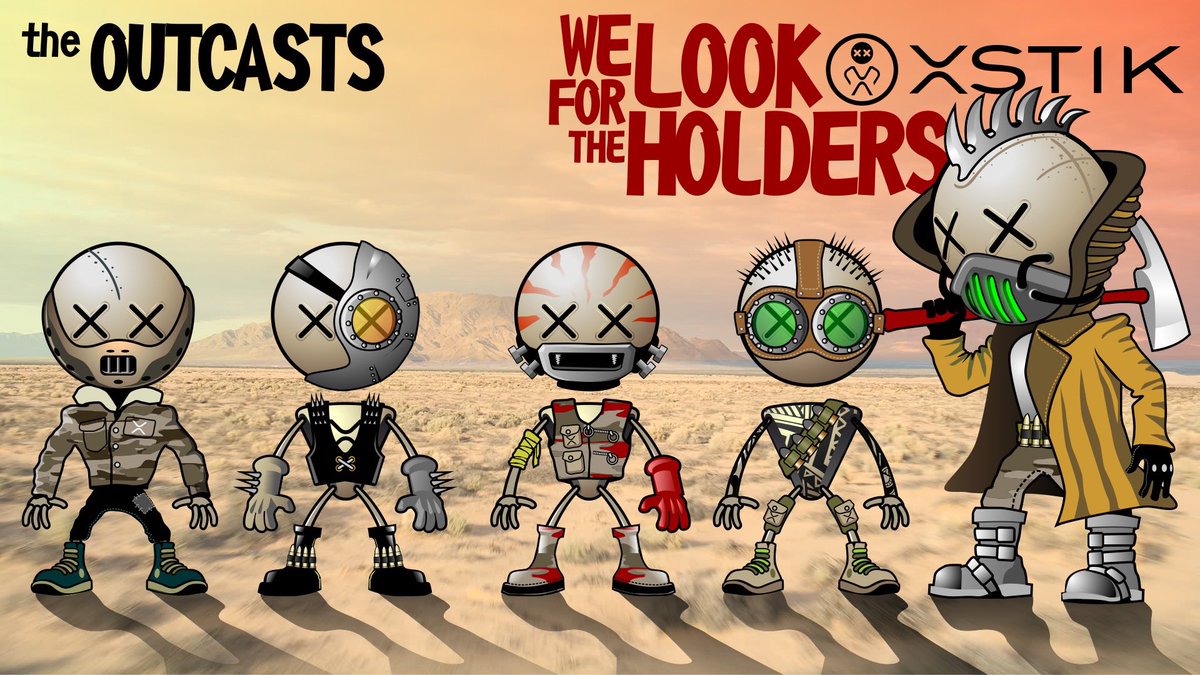 💎#NFT DROP ZONE 2 For $xSTIK HOLDERS:

🔥Outcasts&amp;Zombos🔥

🏆REWARDS FOR TOP 301:

▪️1 DIAMOND TIER Card (TOP 1)
▪️2 LEGENDARY TIER Cards (TOP 2-3)
▪️18 EPIC TIER Cards (TOP 4-21)
▪️80 RARE TIER Cards (TOP 22-101)
▪️200 ORIGINAL TIER Cards (TOP 102-301)

👑Continues in thread👇🏻