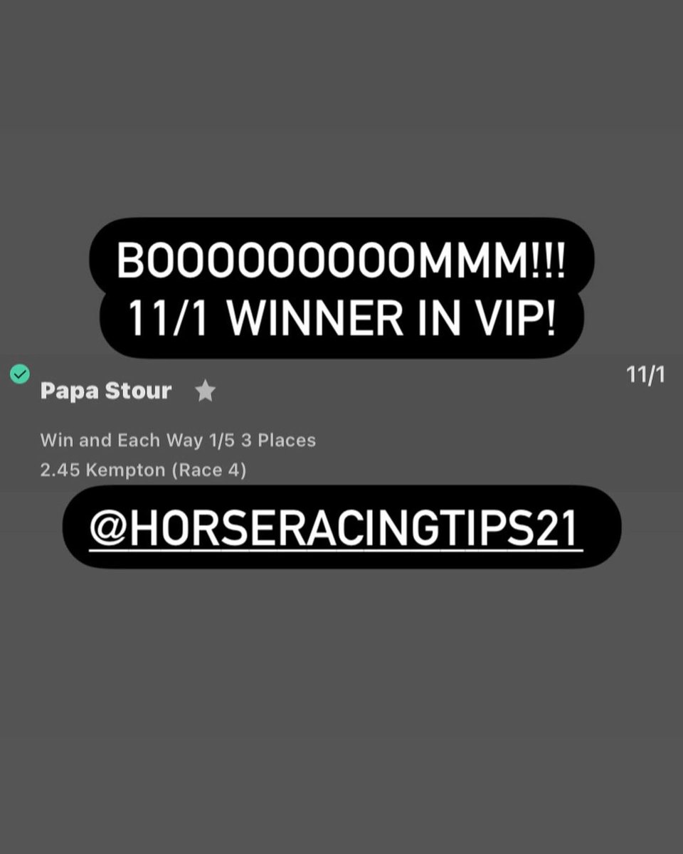 Jonathan_HRT21's tweet photo. VIP with a massive day yesterday to get us back into nice profits in points just have a look at are results over the last 8 month you’d be silly not to join guys!

FREE GROUP⤵️

https://t.co/D2gFfYGky7

(It’s on telegram download it in App Store if you haven’t already) https://t.co/PHdNjcuBU6