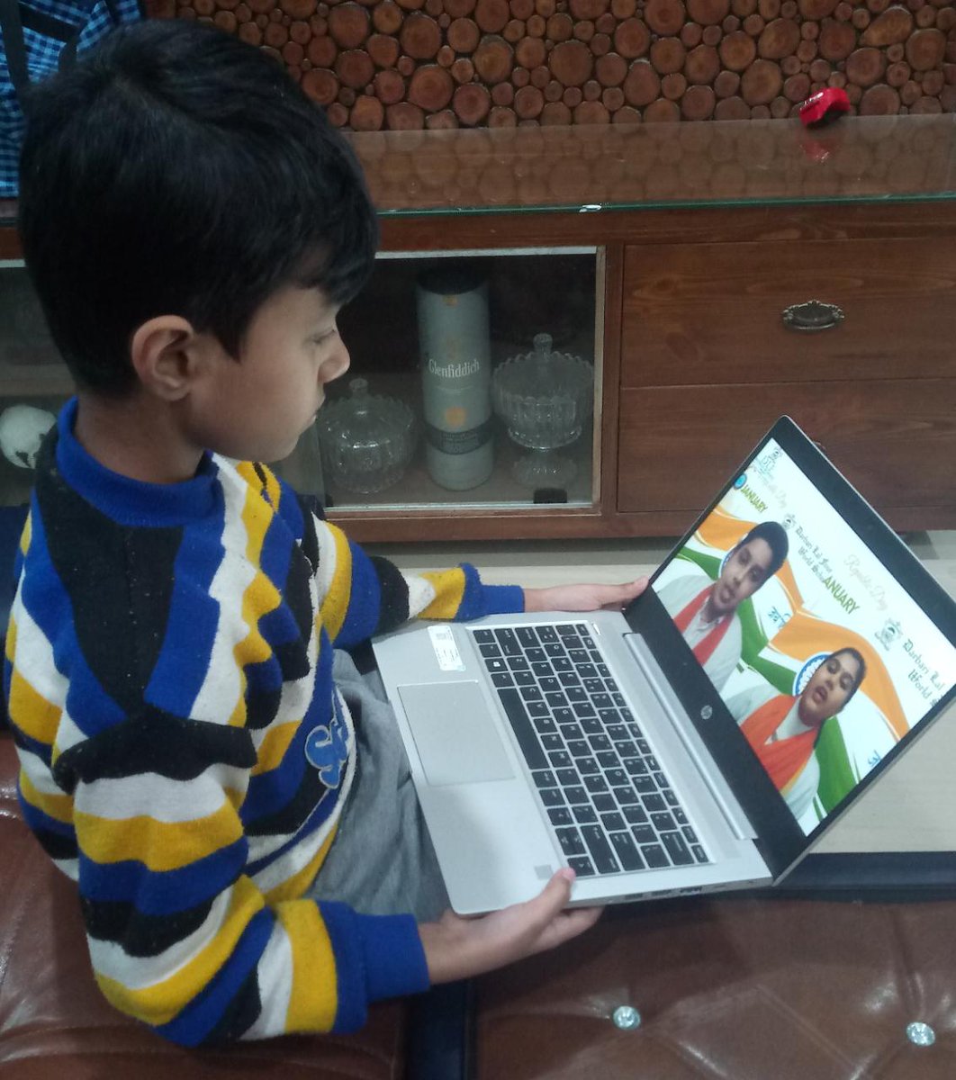 Delfites witnessed the impeccable celebration of 73rd Republic day at their homes and enjoyed thoroughly.
<a href="/DlfGreaterNoida/">DLF WORLD SCHOOL, GREATER NOIDA</a> <a href="/dp_2211/">Dimple Puri</a> <a href="/ashokkp/">Ashok Pandey</a> <a href="/Mrignaini3/">Mrignaini</a> <a href="/DLFPS1996/">DLF Public School- A Thinking School with a Soul!</a> <a href="/Upasnakiumang/">upasna Choudhaary</a> 
#RepublicDay2022 #RepublicDay #PROUD