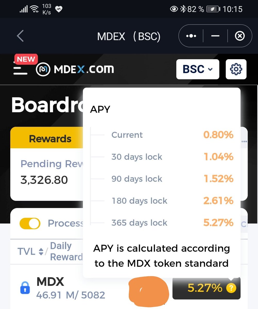 69LyonFRANCE's tweet photo. @DeFiWarriorGame @Mdexswap Today . The CAKE APY pool is at 63.76% current . The MDX APY pool is at 0.8% (ridiculous). you are scammers, you took the opportunity to convince us to block our MDX in the pool for 1 year.
explain to us after blocking the pool for 1 year. you give APY 0.2-1%
 You are scammer ok https://t.co/oIoOBFEBc1
