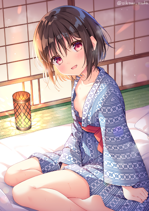 「温泉、気持ち良かったね…。
……これから、どうする?」 