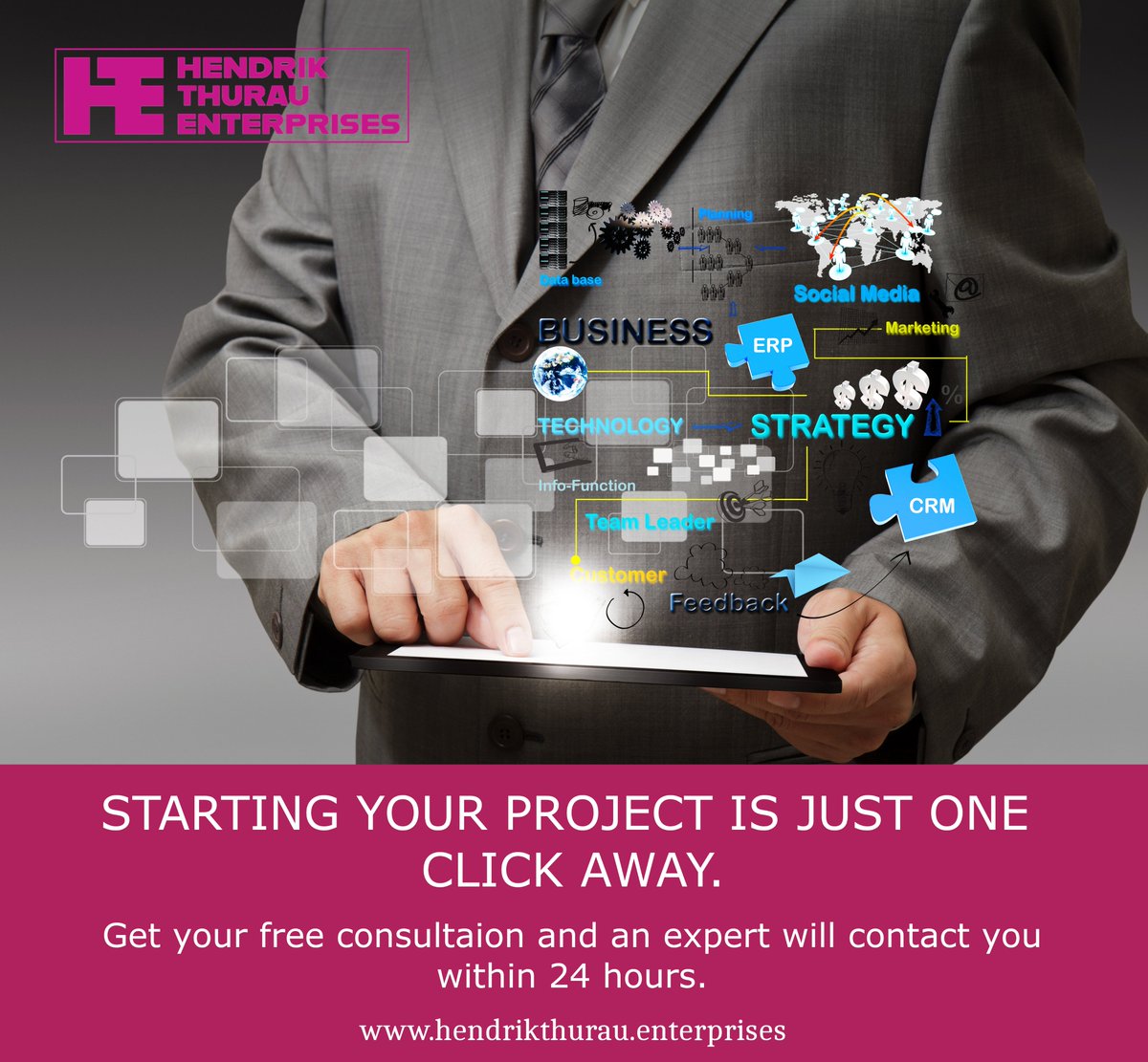 HT_Enterprises's tweet photo. Take your project to the next step: starting your project is just one click away.
Every need is individual, every idea the seed for something bigger.
Let your ideas take shape and we take care of the rest.
Get your free consultation and an expert will contact you within 24 hours. https://t.co/qdWFXfUWME