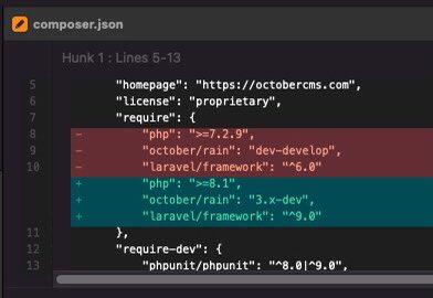 daftspunk's tweet image. Let&apos;s go! #octobercms