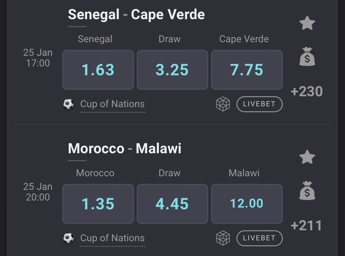 TheNorsemanBet's tweet image. Ny runde med #AFCON2021 i kveld.

I samarbeid med @CoolbetNorge skal jeg dele ut 1 x 500,- oddsbonus💰

Reglene er enkle;
1️⃣ Følg @CoolbetNorge og @TheNorsemanBet
2️⃣ Retweet
3️⃣ 1X2 i begge kampene

Lykke til! 🌍