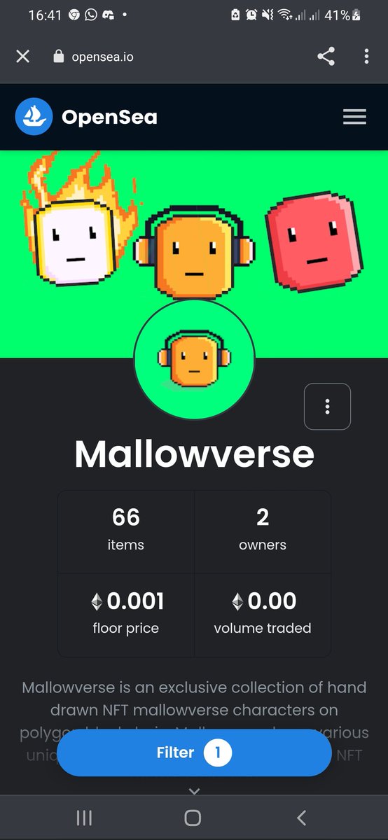 Mallowverse_'s tweet photo. DROP 4 was launched everyone 😆😆
#NFT #NFTCommunity #NFTdrop #NFTCommunity #nftcollector #NFTCollection #NFTcollectibles #NFTartists #Cryptoart #NFTLaunch https://t.co/pXbPv825zp