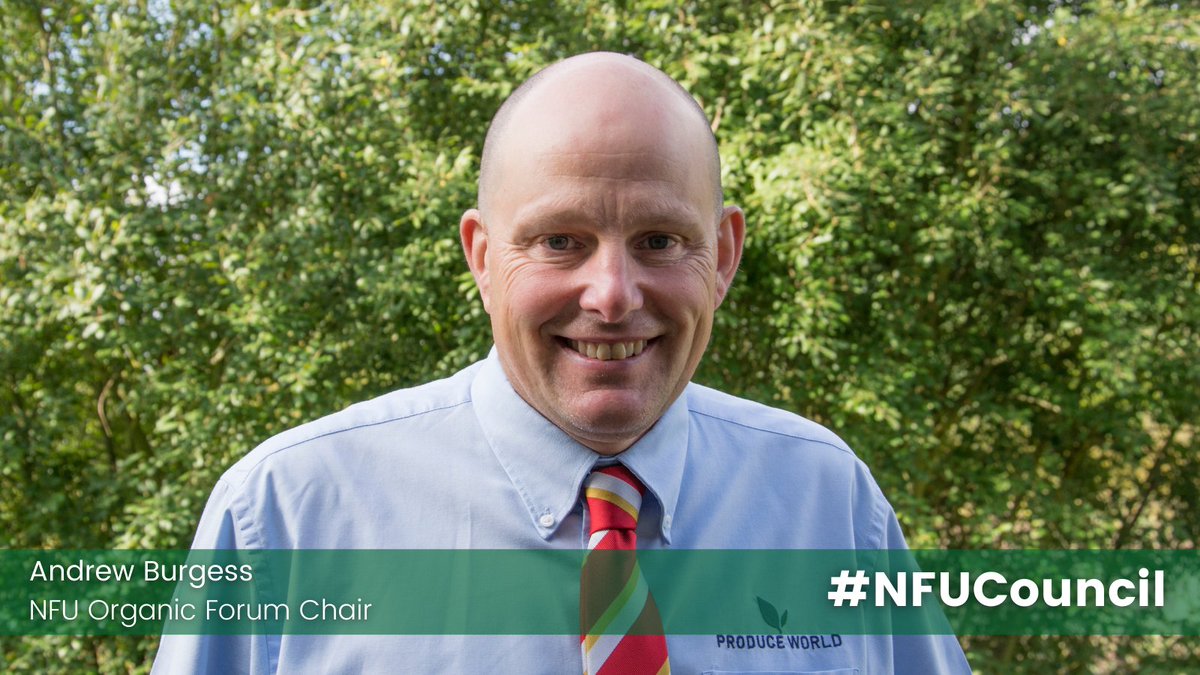 NFUtweets's tweet image. "We’re all farmers and we need to work together as the issues facing the organic forum are almost identical to other sectors, but they have a different emphasis."

NFU Organic Forum Chair @Burgee2 explores how the proposed ELM scheme could impact the Organic sector at #NFUCouncil