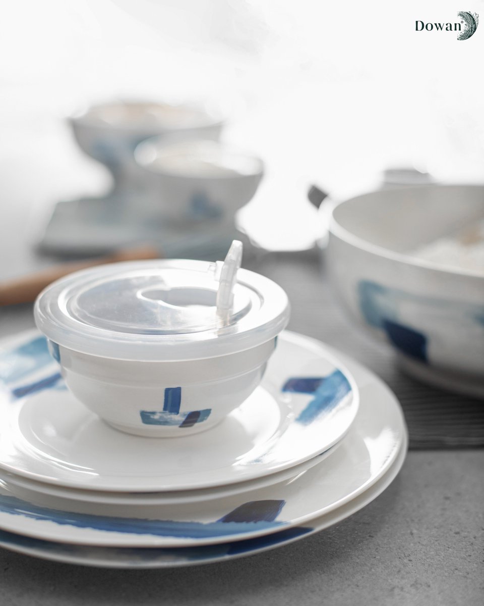 dowanceramics's tweet photo. Blue Rhythm presents a sense of contemporary canvas to complete your table’s aesthetic.
Shop for Blue Rhythm to match your modern home decor: https://t.co/H1sHg6ajVw
#dowanceramics #bluerhythm #canvas #contemporary #blue #tableware #modern https://t.co/r2V6wsJUy1